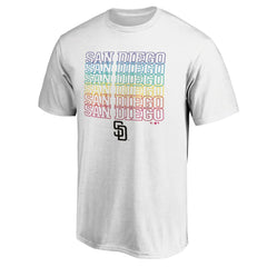 San Diego Padres City Pride T-Shirt - White T-shirts