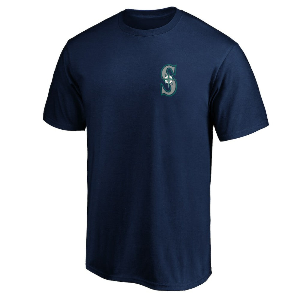 Seattle Mariners Number One Dad T-Shirt - Navy T-shirts