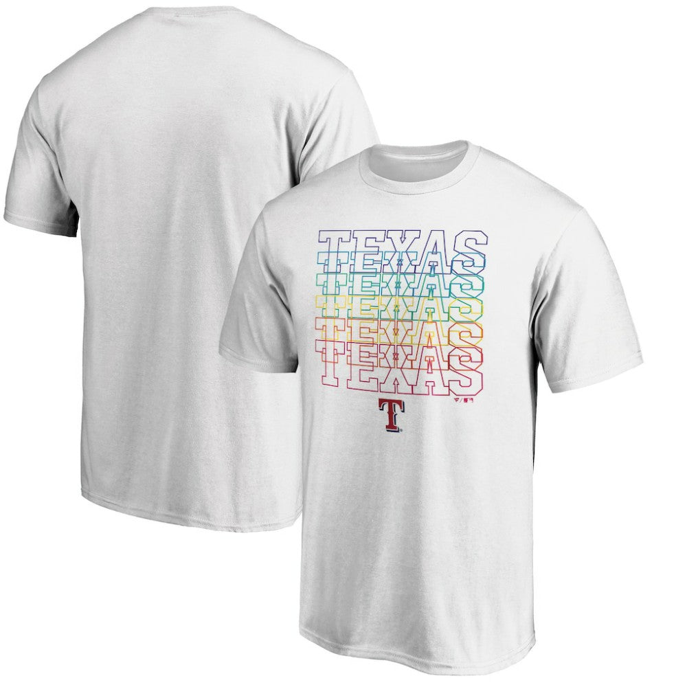Texas Rangers City Pride T-Shirt - White T-shirts