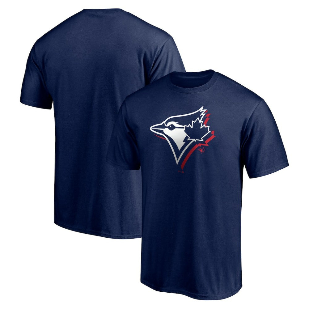 Toronto Blue Jays Red White and Team T-Shirt - Navy T-shirts