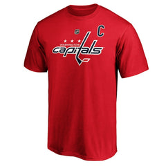 NHL Alexander Ovechkin Washington Capitals Fanatics Big & Tall Captain Patch Name & Number T-Shirt - Red