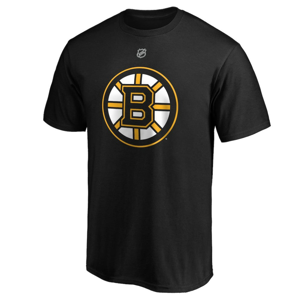 NHL David Pastrnak Boston Bruins Fanatics B&T Name and Number T-Shirt - Black