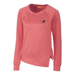 Arizona Cardinals Cutter & Buck Women's Jackson Pullover Sweatshirt Heathered Cardinal