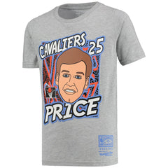 Mark Price Cleveland Cavaliers Youth Hardwood Classics King of the Court Player T-Shirt Gray