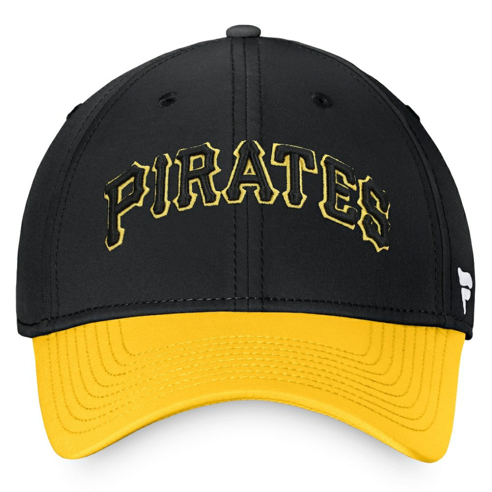 Pittsburgh Pirates Fanatics Core Flex Hat - Black/Gold Hats