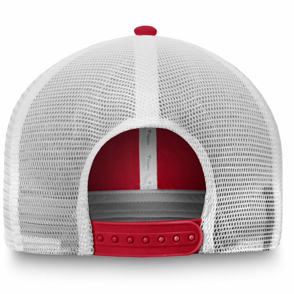 Los Angeles Angels Fanatics Team Core Unstructured Trucker Adjustable Hat - Red/White Hats