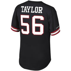 Lawrence Taylor New York Giants Retired Player Name & Number Mesh Top Black