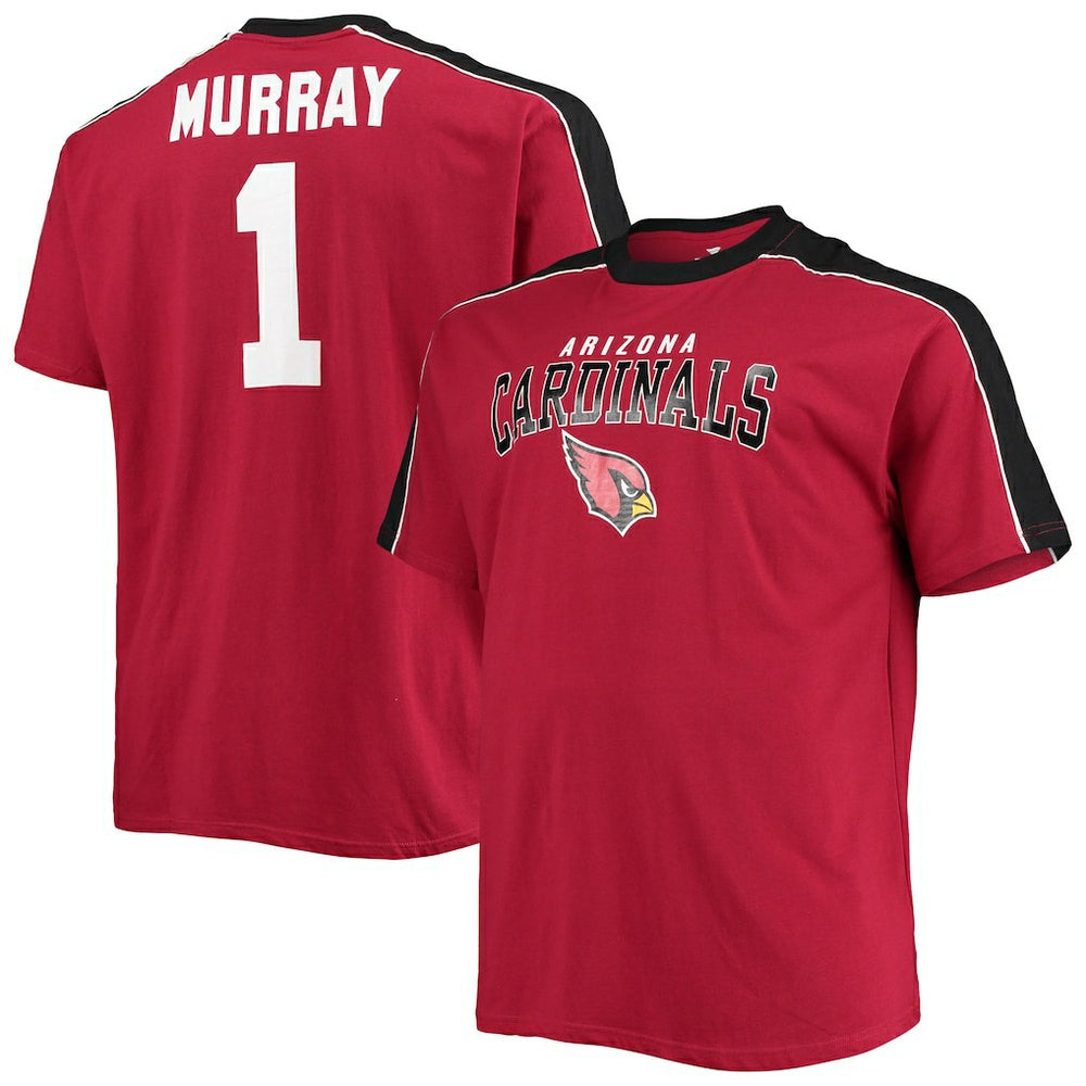 Kyler Murray Arizona Cardinals Big & Tall Sleeve Panel Player Name & Number T-Shirt Cardinal