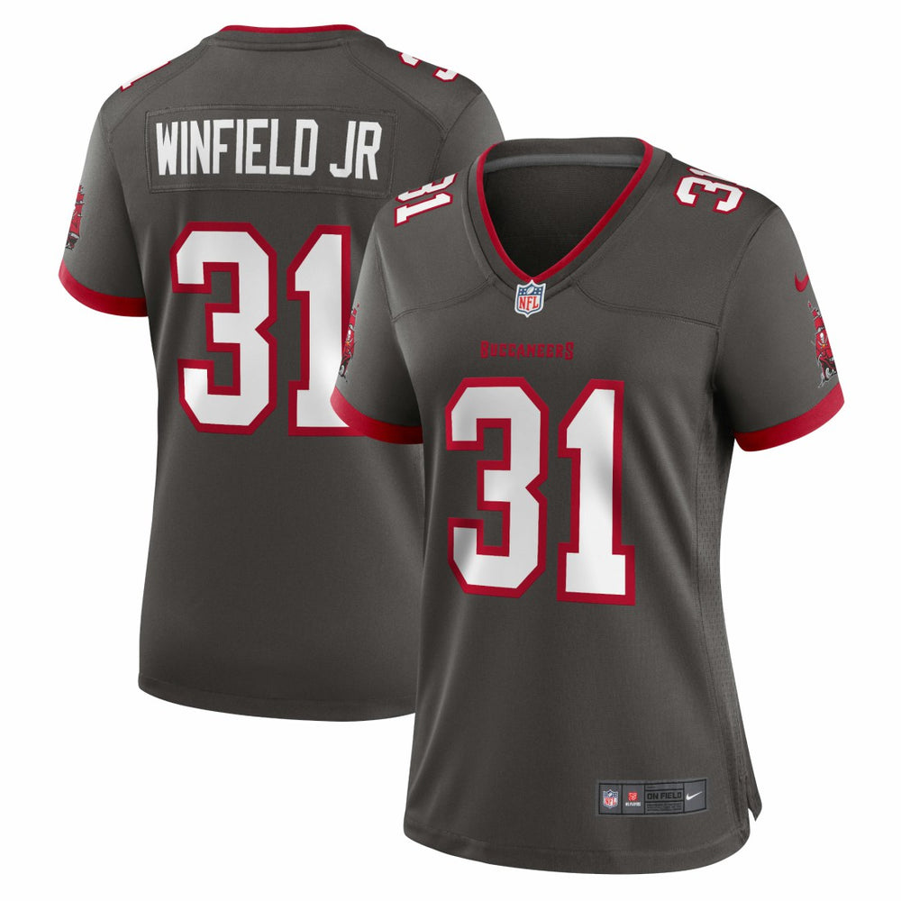 Antoine Winfield Jr. Tampa Bay Buccaneers Women's Game Jersey Pewter