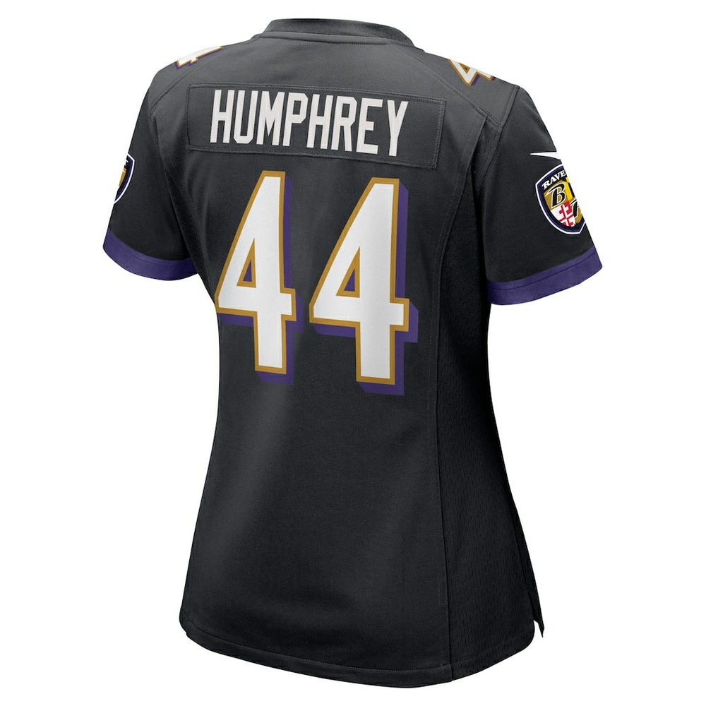 Marlon Humphrey Baltimore Ravens Women's Game Jersey Black