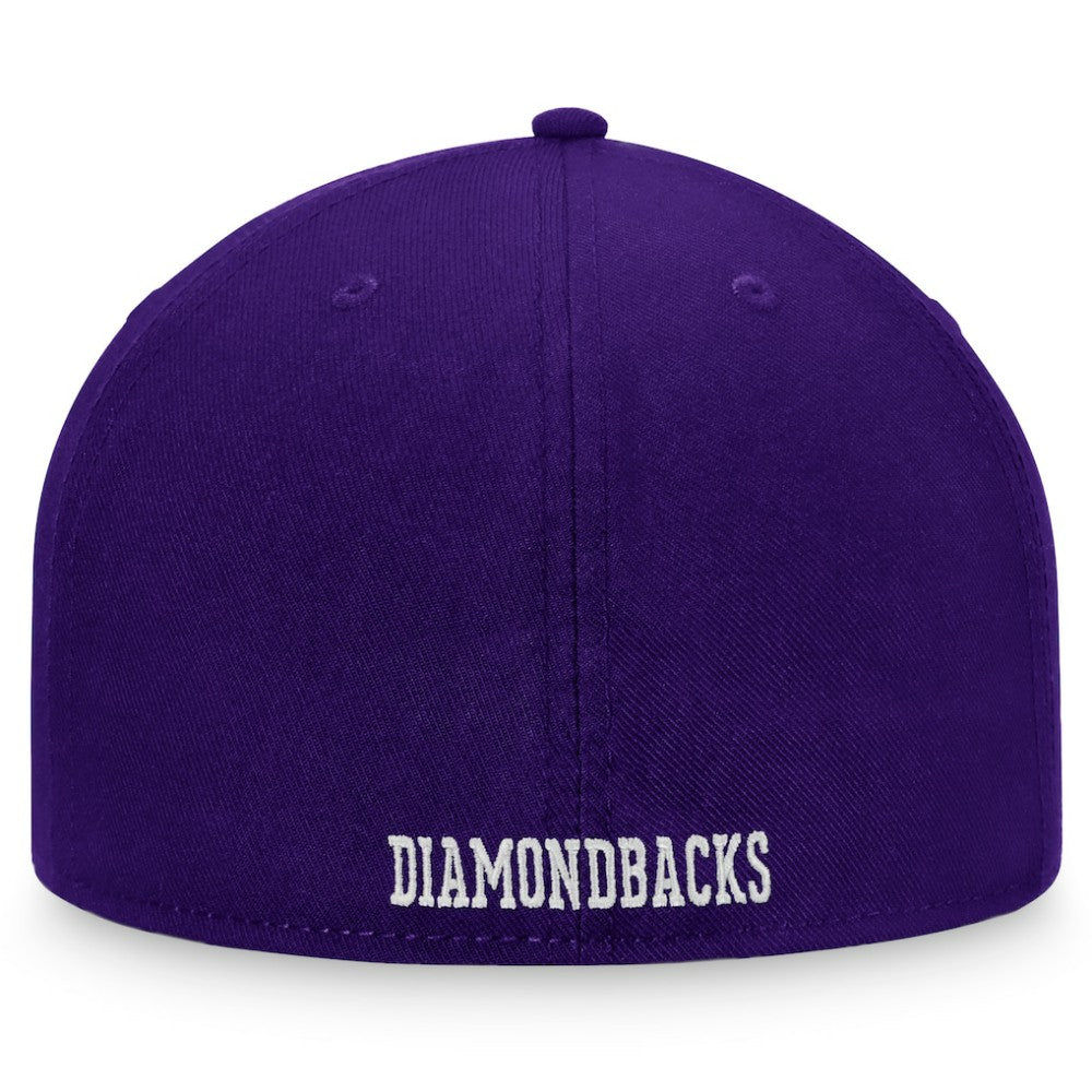 Arizona Diamondbacks Fanatics Cooperstown Collection Fitted Hat - Purple Hats
