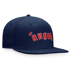 California Angels Fanatics Cooperstown Collection Fitted Hat - Navy Hats