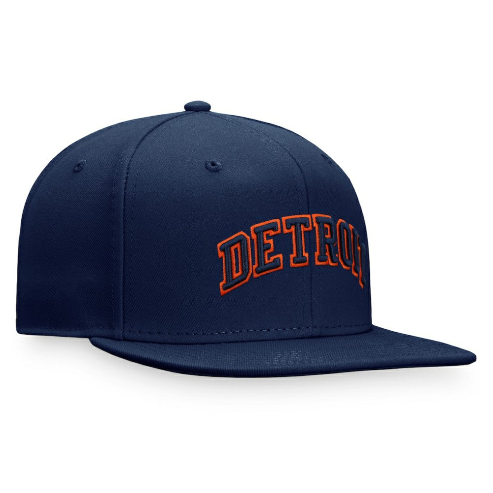 Detroit Tigers Fanatics Cooperstown Collection Fitted Hat - Navy Hats