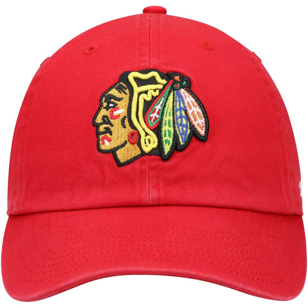 NHL Chicago Blackhawks '47 Clean Up Adjustable Hat - Red