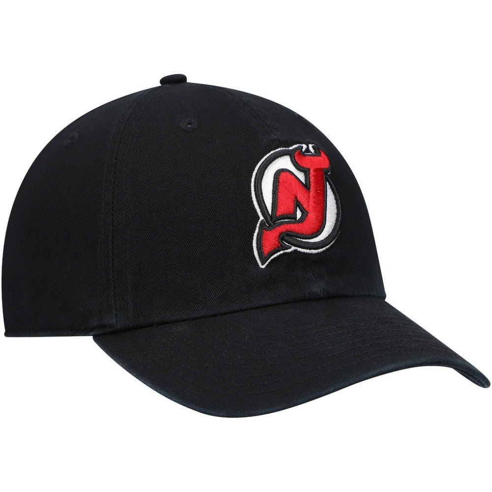 NHL New Jersey Devils '47 Primary Logo Clean Up Adjustable Hat - Black