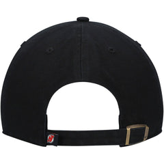 NHL New Jersey Devils '47 Primary Logo Clean Up Adjustable Hat - Black