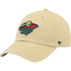 NHL Minnesota Wild '47 Clean Up Adjustable Hat - Gold