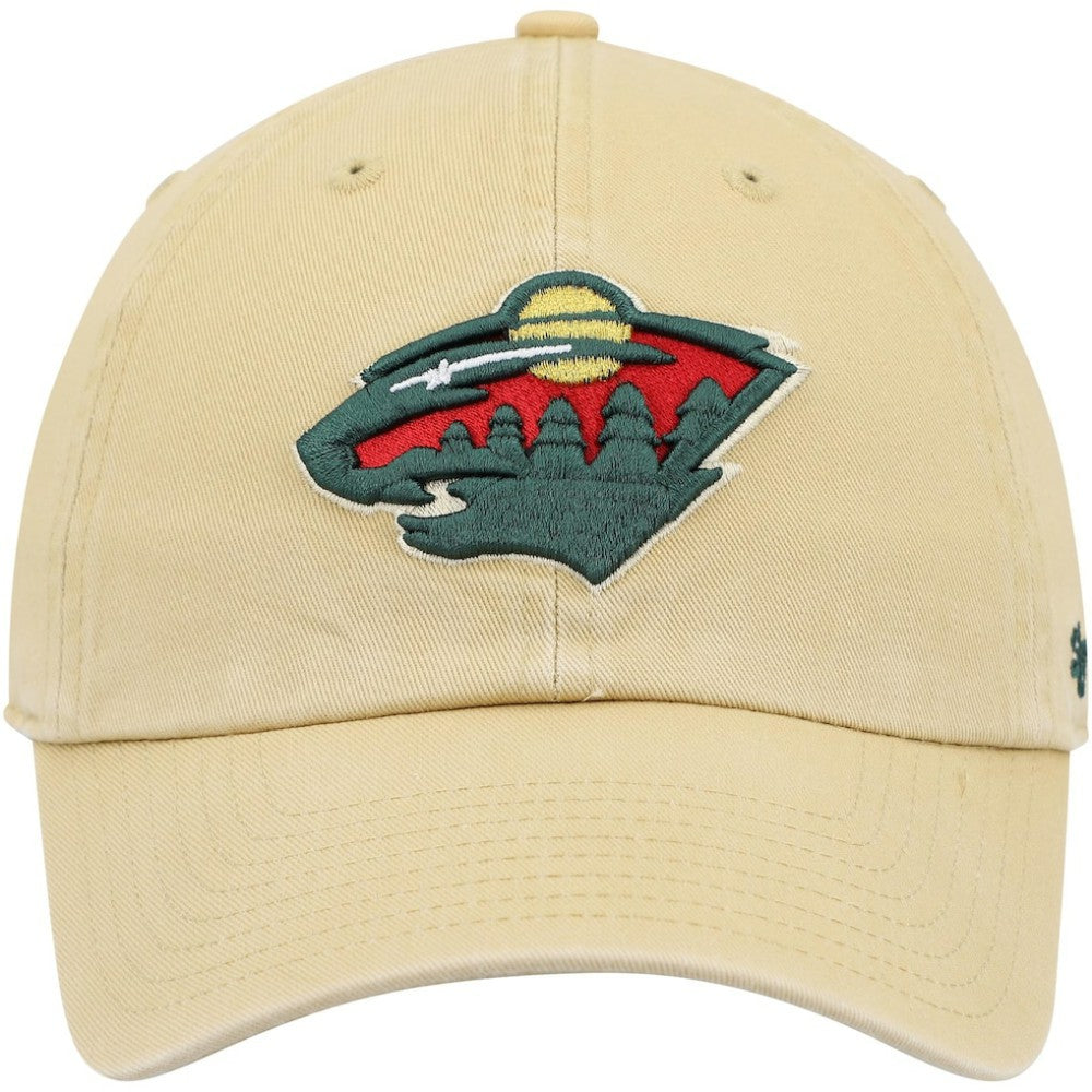 NHL Minnesota Wild '47 Clean Up Adjustable Hat - Gold