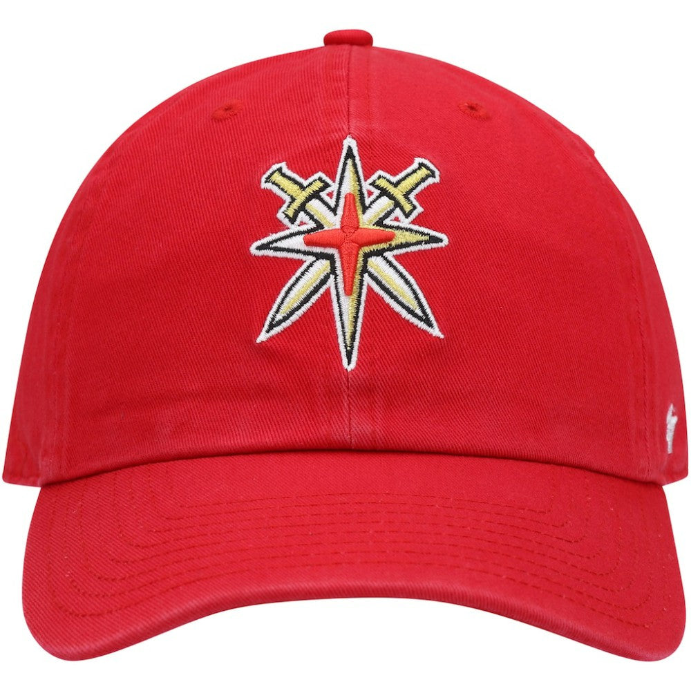 NHL Vegas Golden Knights '47 Clean Up Adjustable Hat - Red