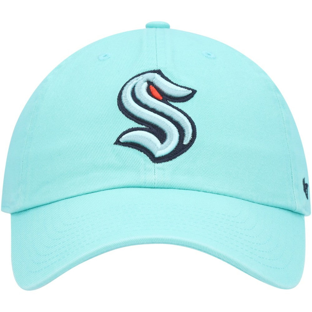 NHL Seattle Kraken '47 Logo Clean Up Adjustable Hat - Light Blue