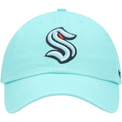 NHL Seattle Kraken '47 Logo Clean Up Adjustable Hat - Light Blue