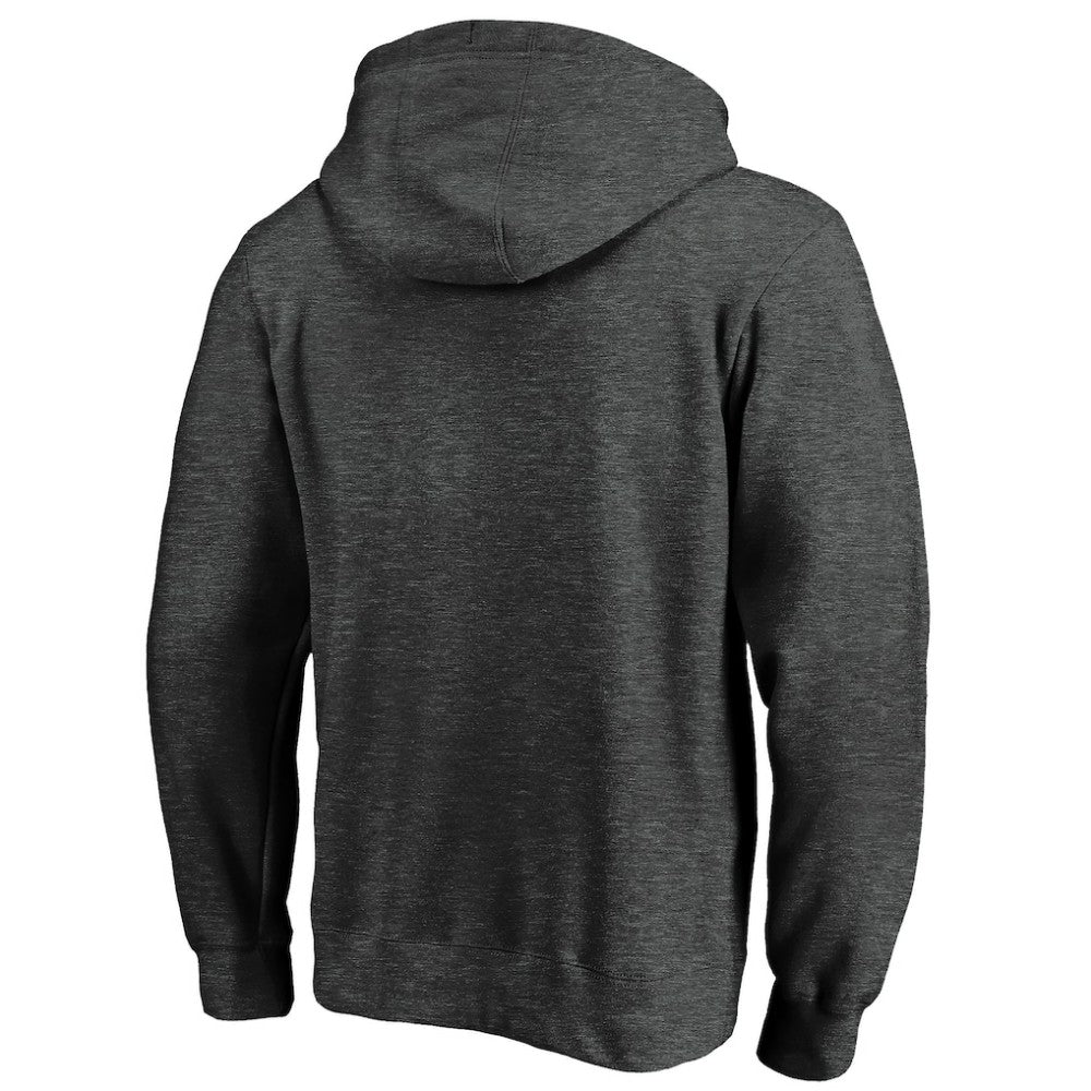 San Diego Padres Heart and Soul Pullover Hoodie - Charcoal Hoodies
