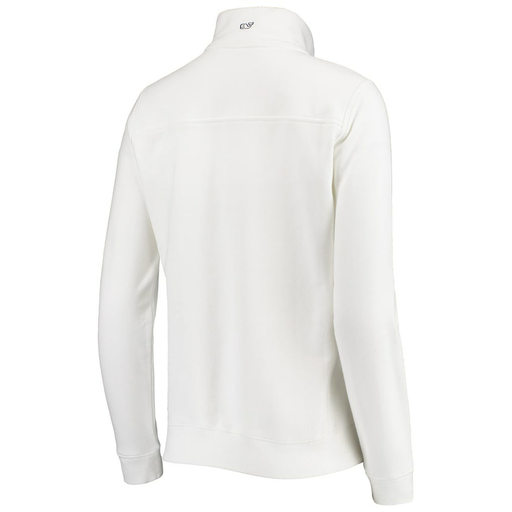 Los Angeles Rams Vineyard Vines Women's Shep Shirt Quarter-Zip Sweatshirt White