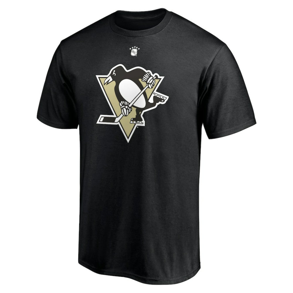 NHL Ryan Whitney Pittsburgh Penguins Fanatics Authentic Stack Retired Player Nickname & Number T-Shirt - Black