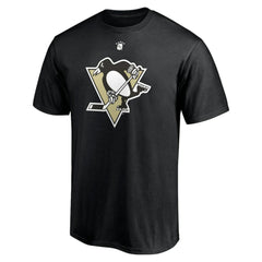 NHL Ryan Whitney Pittsburgh Penguins Fanatics Authentic Stack Retired Player Nickname & Number T-Shirt - Black