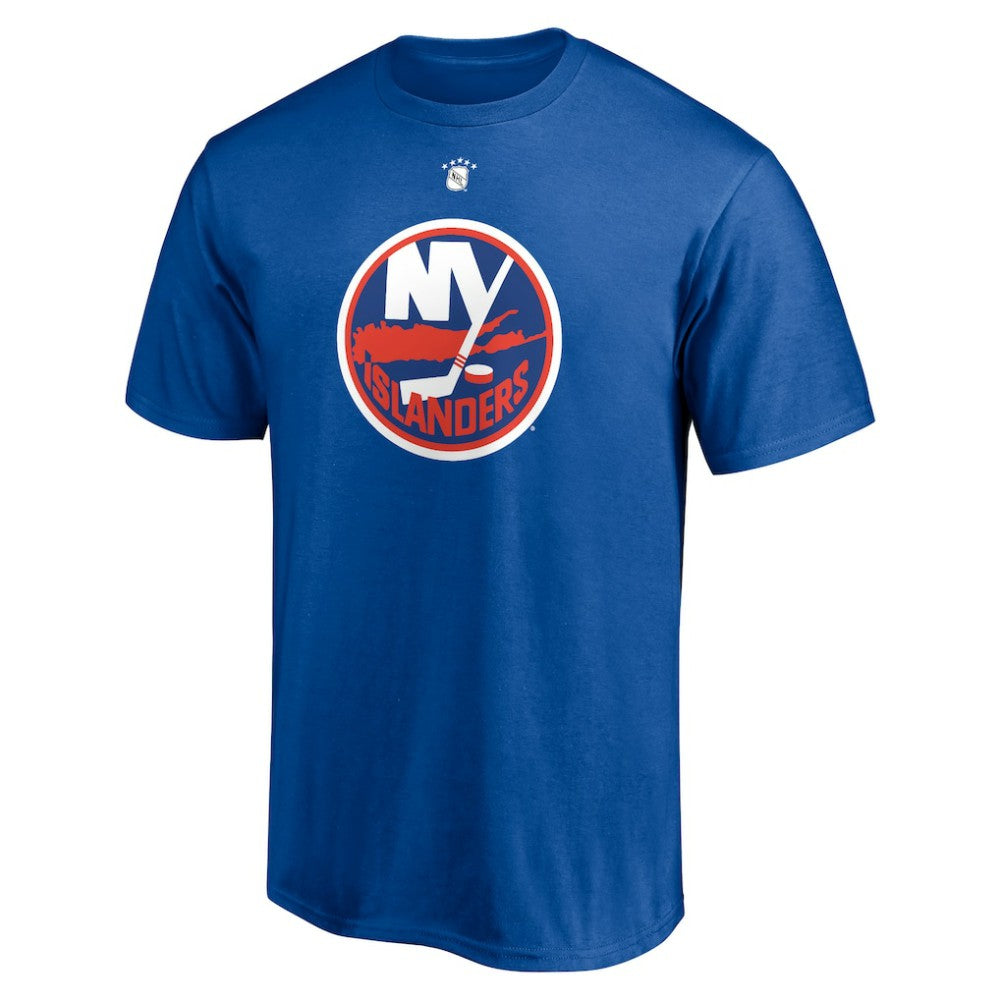 NHL Glenn Resch New York Islanders Fanatics Authentic Stack Retired Player Nickname & Number T-Shirt - Royal
