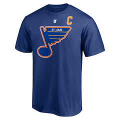NHL Brett Hull St. Louis Blues Fanatics Authentic Stack Retired Player Nickname & Number T-Shirt - Blue