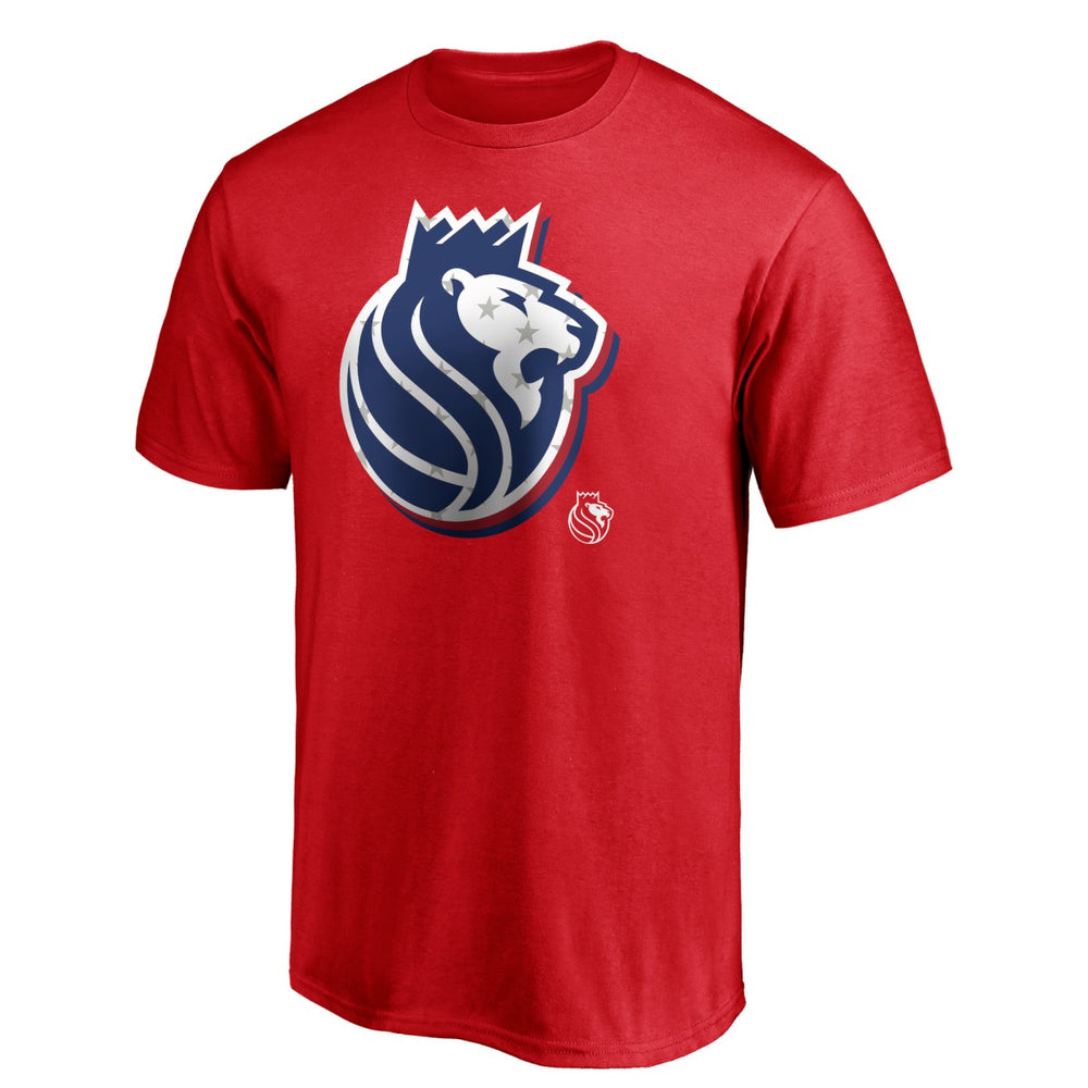 Sacramento Kings Red White & Team T-Shirt Red