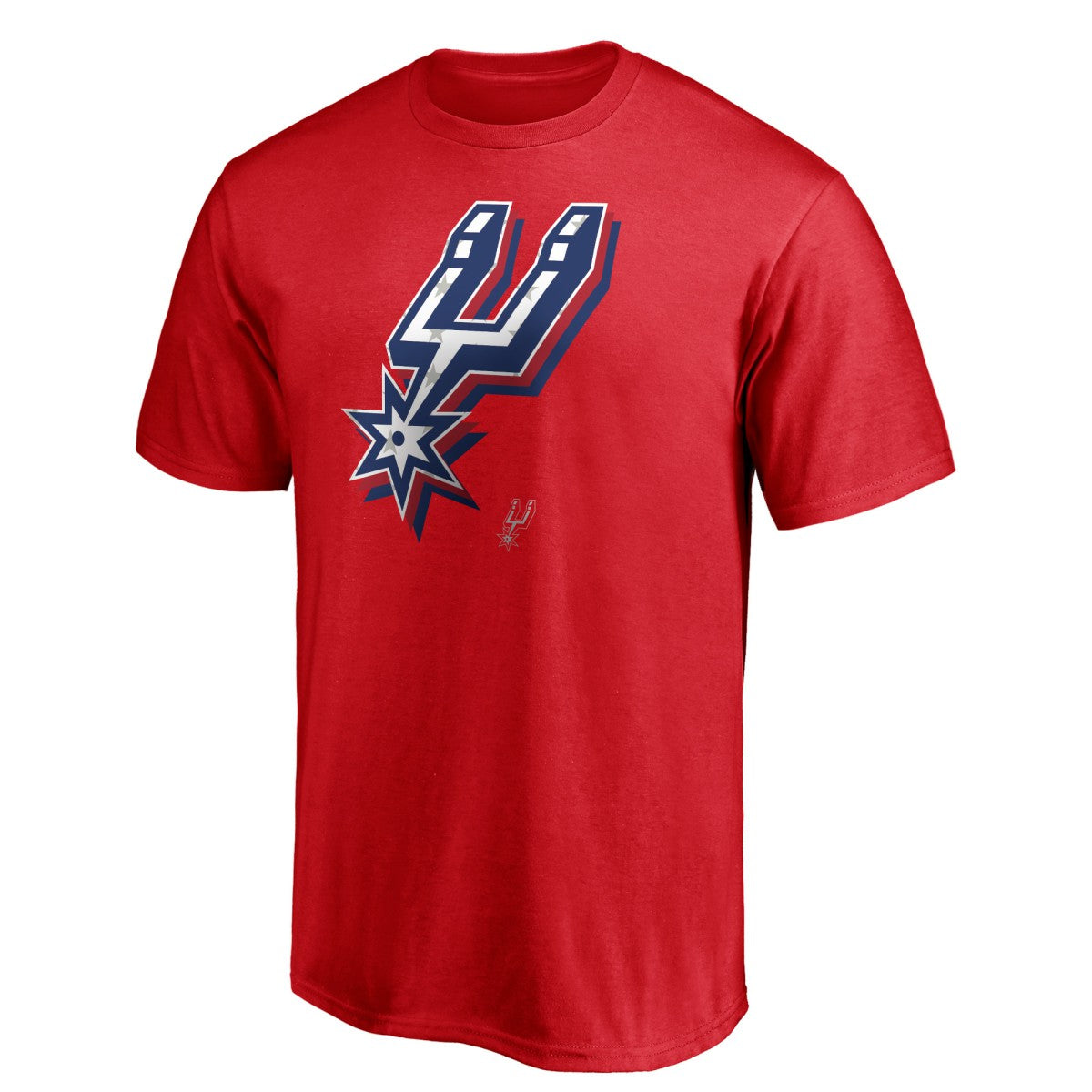 San Antonio Spurs Red White & Team T-Shirt Red