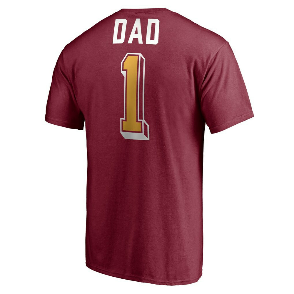 Cleveland Cavaliers Number One Dad T-Shirt Garnet