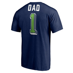 Minnesota Timberwolves Number One Dad T-Shirt Navy
