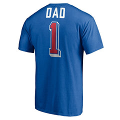 Philadelphia 76ers Number One Dad T-Shirt Royal