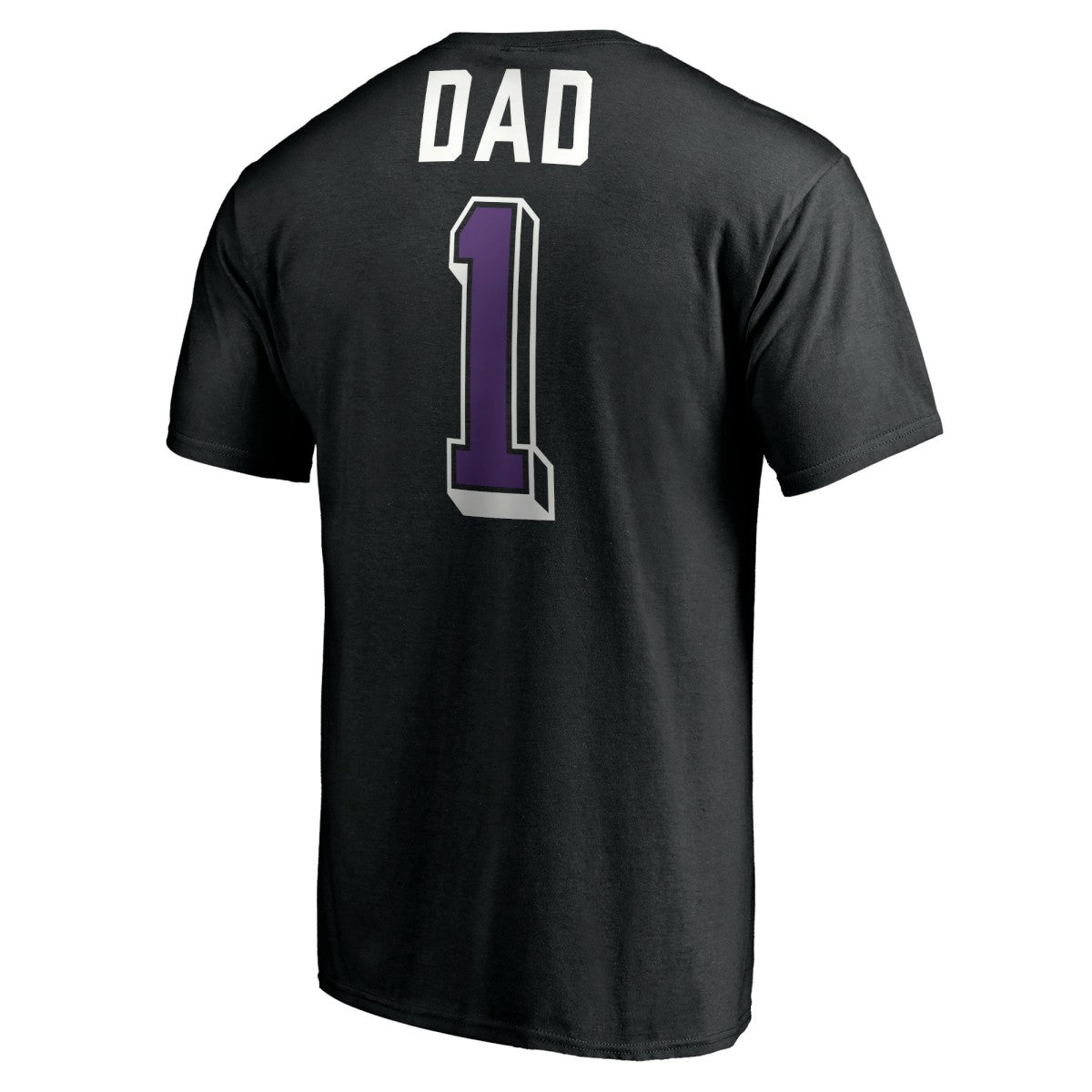 Sacramento Kings Number One Dad T-Shirt Black