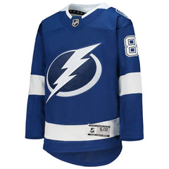 NHL Nikita Kucherov Tampa Bay Lightning Youth Home Premier Player Jersey - Blue