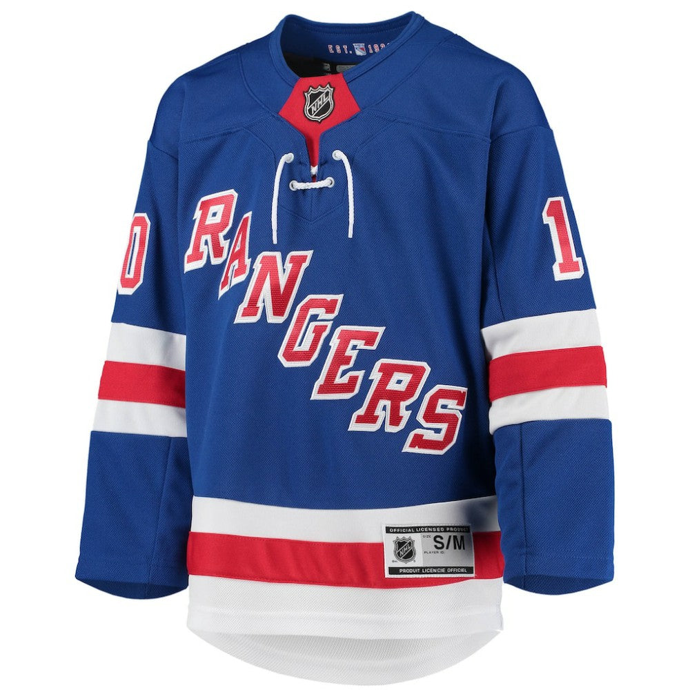NHL Artemi Panarin New York Rangers Youth Home Premier Player Jersey - Blue