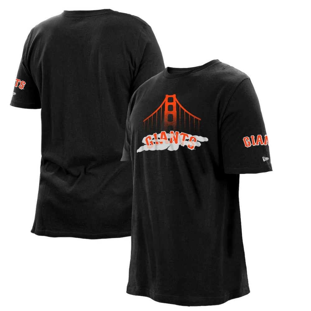 San Francisco Giants New Era City Connect Big & Tall T-Shirt - Black T-shirts
