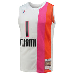 Chris Bosh Miami Heat 2011/12 Hardwood Classics Swingman Jersey White