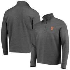 San Francisco Giants Vineyard Vines Saltwater Quarter-Zip Jacket - Charcoal Jackets