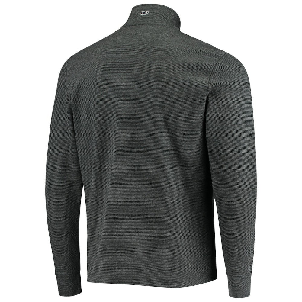 Chicago White Sox Vineyard Vines Saltwater Quarter-Zip Jacket - Charcoal Jackets