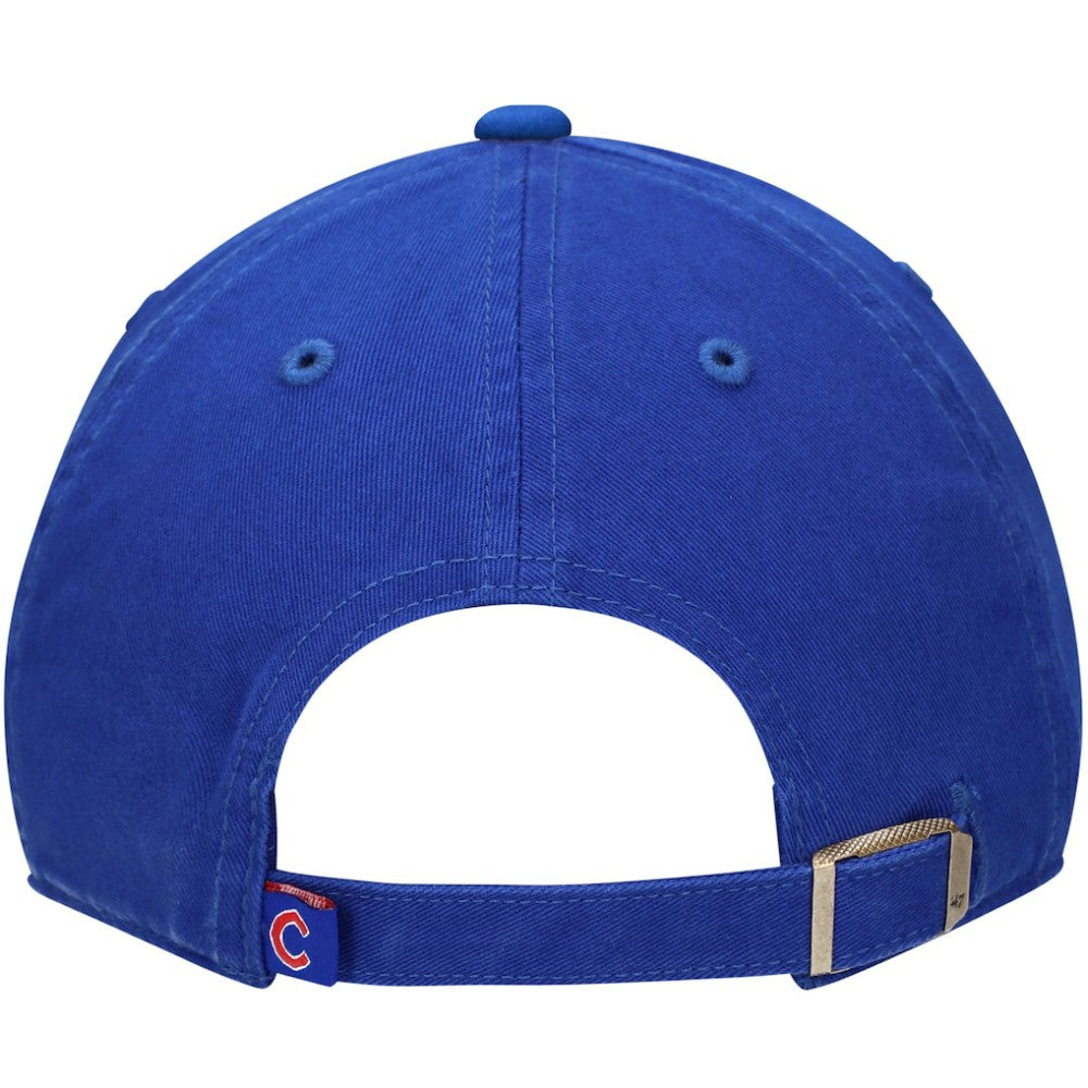 Chicago Cubs '47 Youth Team Logo Clean Up Adjustable Hat - Royal Hats