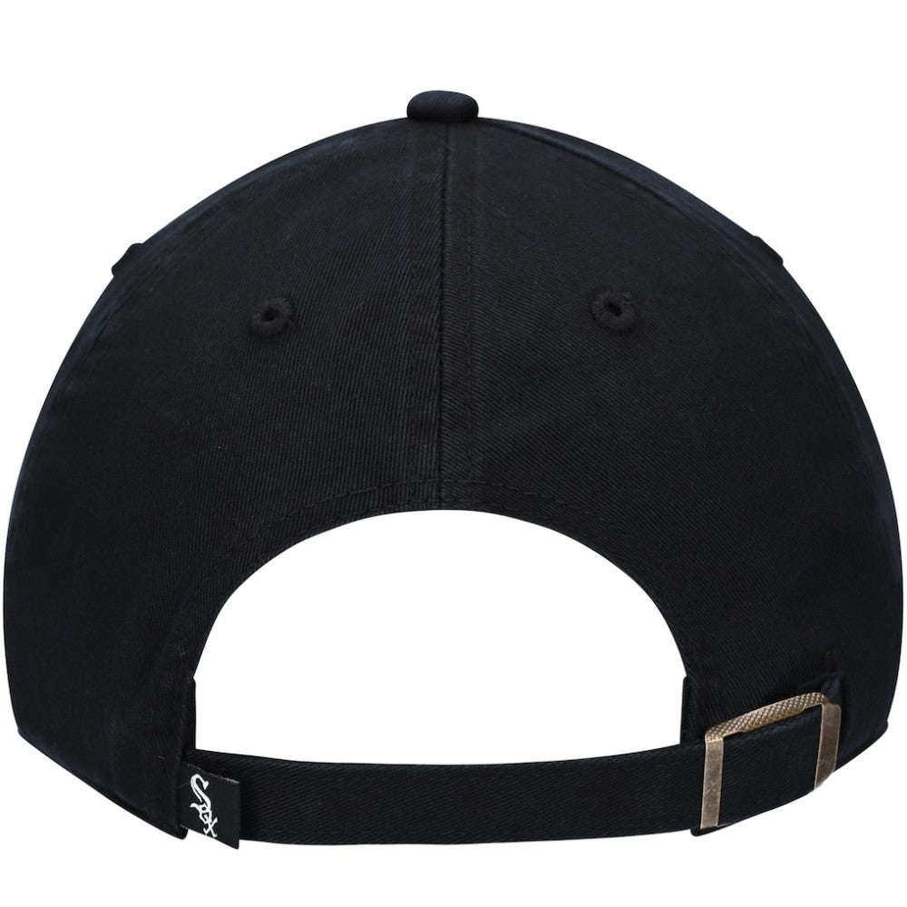Chicago White Sox '47 Youth Team Logo Clean Up Adjustable Hat - Black Hats