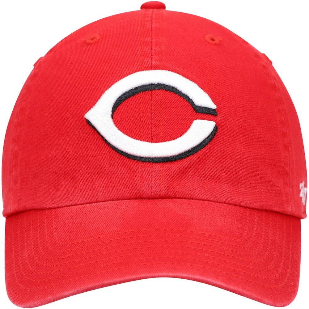 Cincinnati Reds '47 Youth Team Logo Clean Up Adjustable Hat - Red Hats