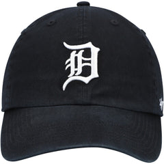 Detroit Tigers '47 Youth Team Logo Clean Up Adjustable Hat - Black Hats