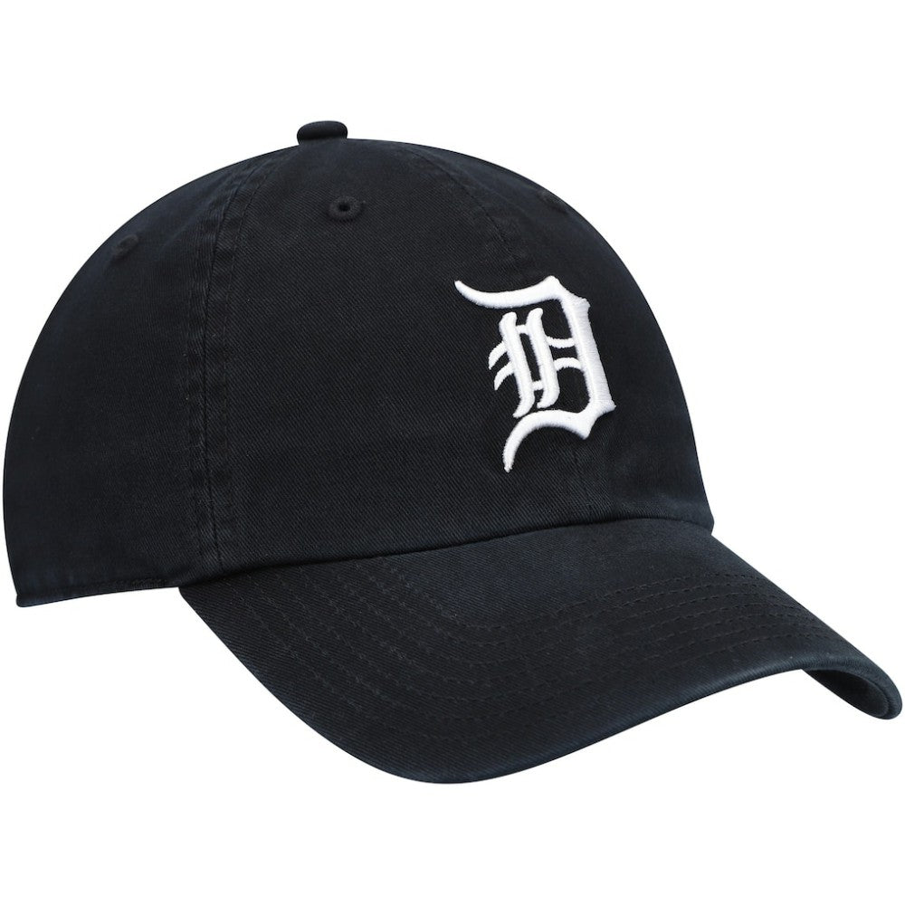 Detroit Tigers '47 Youth Team Logo Clean Up Adjustable Hat - Black Hats