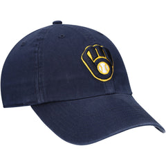 Milwaukee Brewers '47 Youth Team Logo Clean Up Adjustable Hat - Navy Hats