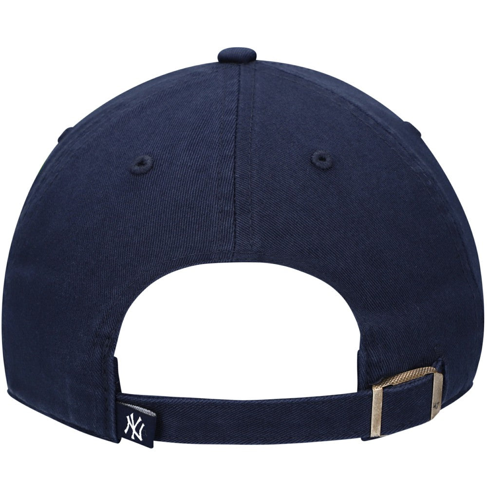 New York Yankees '47 Youth Team Logo Clean Up Adjustable Hat - Navy Hats